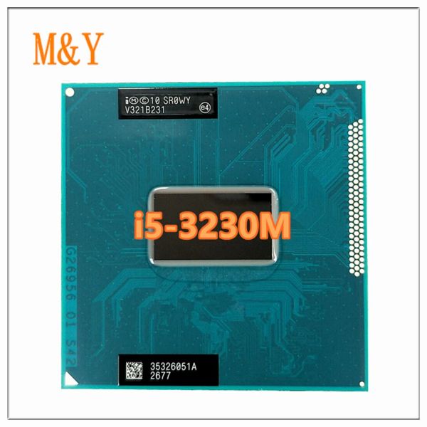 CPUS I53230M SR0WY I5 3230M SROWY 2.6GHZ 3M CPU İşlemci Dizüstü Bilgisayar CPU PGA988