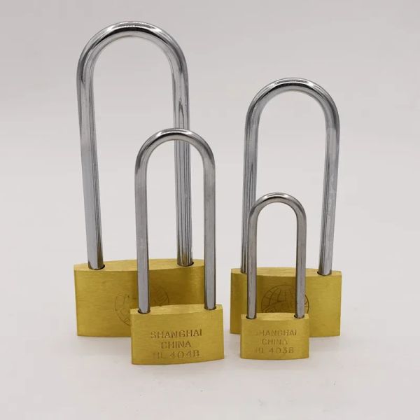 Vante de trava de travamento de alta qualidade Pure Padlock Padlock Anti-roubo da porta da gaveta da gaveta da gaveta de portão com chaves