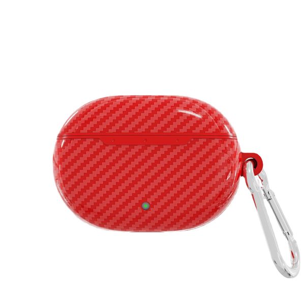 Para Buds, capa de fone de ouvido, Bluetooth Auriculares sem fio vence o fone de ouvido preto Red Headset Gaming Ruído Cancela