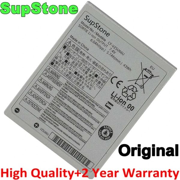 Baterias supstone CFVZSU66U Bateria de laptop para Panasonic ToughBook CFC1 CFC1AT01GGE CFC1MDB21 CFC1BWFAZ1M CFC1ADAGG6M