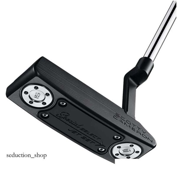 Scotty Putter Fashion Designer Golf Select Jet Set Limited 2Add Golf Putter Black Club 32/33/34/35 Zoll mit ER -Logo Drop -Liefersport 493