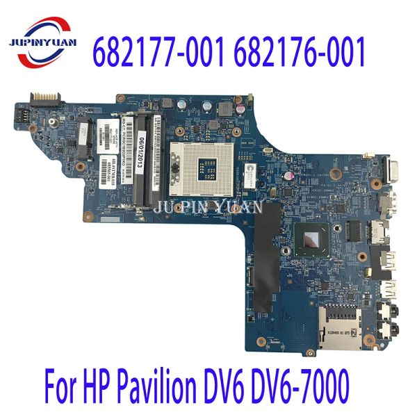 Материал Материнской платы 682177001 682176001 682177001 для HP Pavilion DV6 DV67000 Материнская плата ноутбука 112762 HM77 100% протестированные