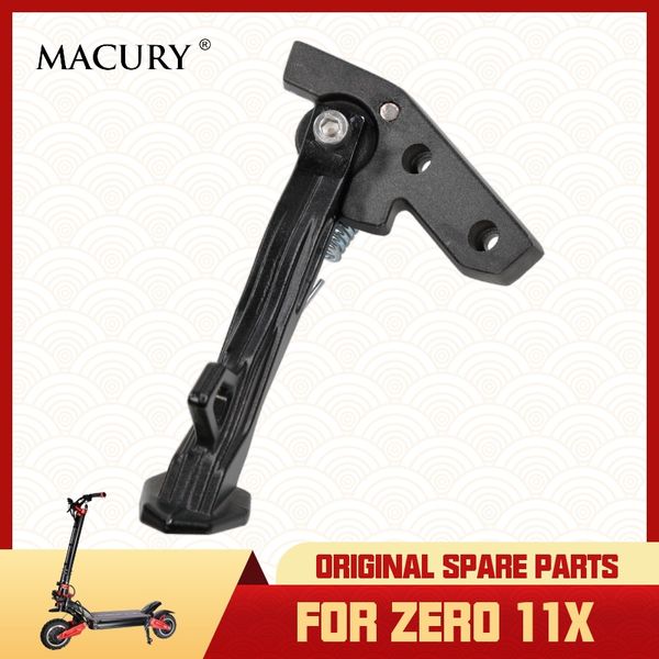 Original Kickstand für Zero 11x Speedual Plus X11 Electric Scooter-Stütze Beinstütze Macury Kick Ständer Ersatzteile