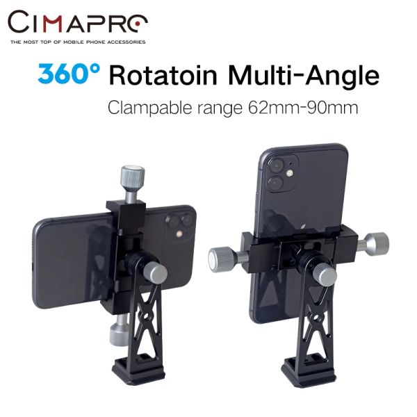 Tripods Cimapro CP3 High Bearing Desktop -Halterung Mini -Tabletop Stativ für DSLR -Kamera Spiegelloses Kamera -Smartphone