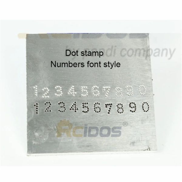 Numeri 3/4/5mm punteggiata/moto reticolare, numero di telaio per auto RCIDOS TIMPOGGIO 0-8,9pcs/scatola