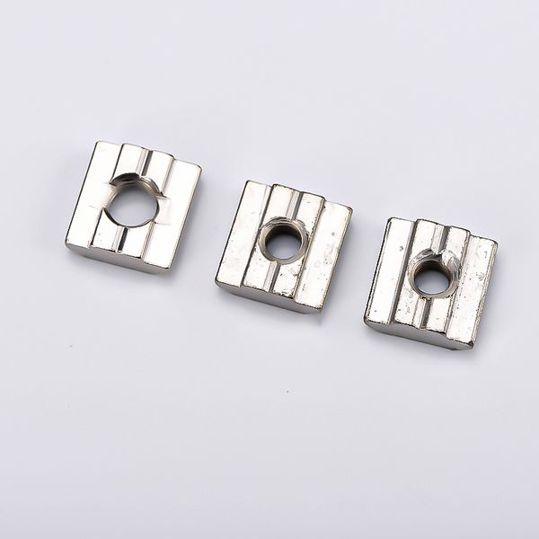 5-20pcs M3 M4 M5 M6 M8 M10 T Block Square Nuts T-Track-Schieber Hammermutter für das Fadenerhändler Aluminiumprofil 2020 3030 4040 4545