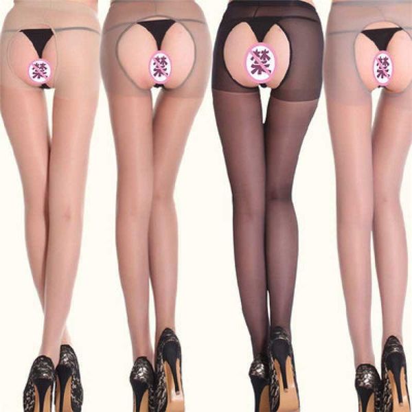 Tifeis Fun Nightclub Nightclub с шелковыми носками для женщин Sexy Slim на тонком мясо трусики черная сетка TGK9