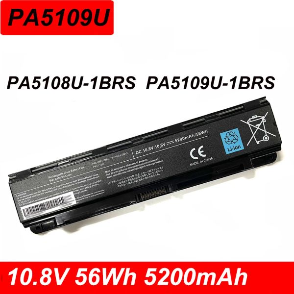 Batterie 5200 mAh batteria per laptop PA5109U1BRS PA5108U1BRS per Toshiba C40 C45 C50 per satellite C50T C55 C70 C75D Serie PA5110U1BRS