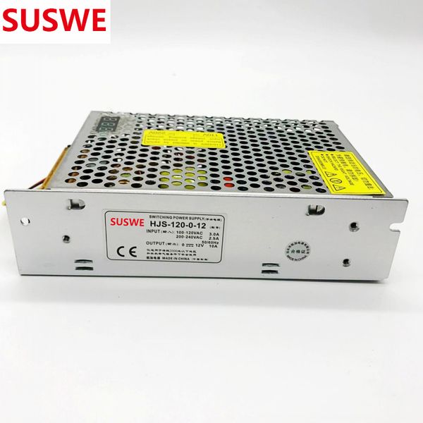 0-12V10A 120W 0-15 V regolabile HJS-120-0-12 Display digitale Tensione regolabile DC Alimentatore