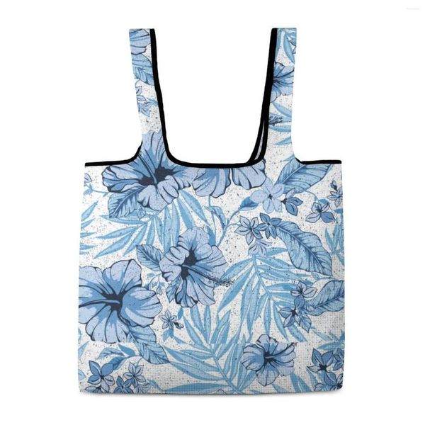 Einkaufstaschen gefärbt gedruckte tragbare Faltbeutel -Käufer Handtasche Handtasche anpassen Sie Ihr Muster an. Fühlen Sie sich kostenlos DIY