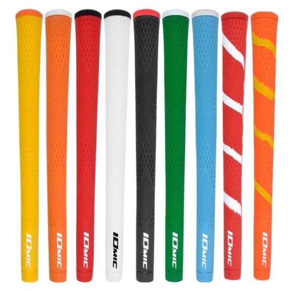 NEUE IOMIC GOLF GRIPPE GROMPLETTE GUMME GOLF IRONS GROPPE 5 Farben in Choice 9pcslot Golf Clubs Grips 204L2978239