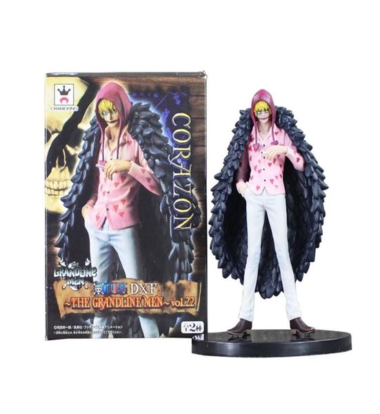 One Piece Anime 17cm Corazon Great All for My Heart Pvc Action Figure Doflamingo Brother Collection Model Toy Giapponese Y2004217311886