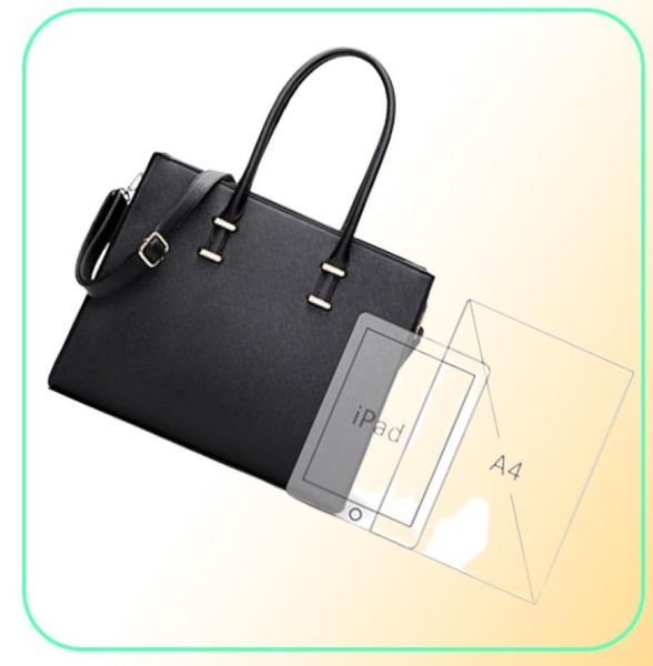 Donne valigette borse di business Portfolio Ice Porta di grande capacità Modella trasversale per laptop Borse per laptop tote1243445