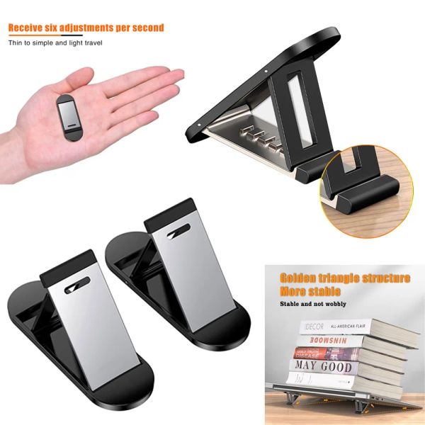 Stand Regolable Stand Stand pieghevole tablet semimetro Cooing Notebook Mini parentesi Sumpata per MacBook Pro Air Huawei