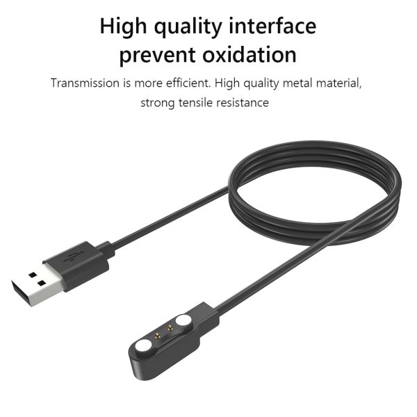 Magnetic Smart Watch Ladekabel Stabile Ladegeladen USB Smart Watch Ladegerät Smart Armband Ladungskabel für Zeblaze Vibe 7 Pro