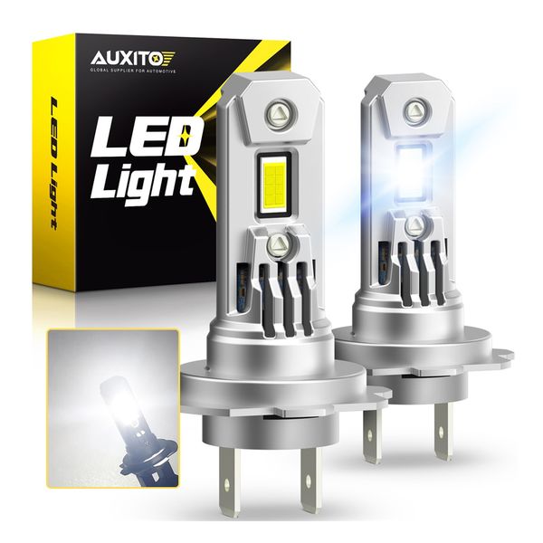 Auxito 2x H7 LED -Scheinwerfer Canbus Error kostenlos 20000 lm H7 Turbo LED 100W -Scheinwerferlampe für Mercedes Benz Volkswagen BMW E90 116I