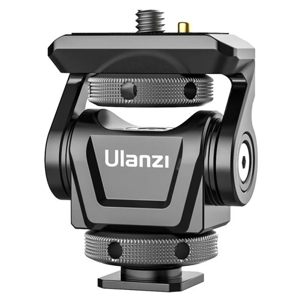 Parçalar Ulanzi U150 DSLR Kamera Monitörü Nikon Canon Sony için Montaj Adaptörü Sony 360 Ayarlanabilir Monitör Adaptör Aksesuarları