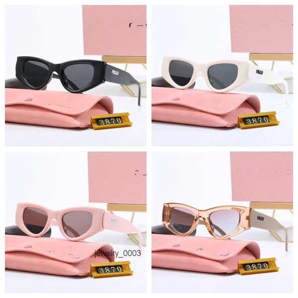 Sunglasses Ladies Designers Smu52y Mu Womens Creative Metal Frame Mirror Legs 54-21-145 Brand Glasses Factory Exclusive Store com alta qualidade 7n3i