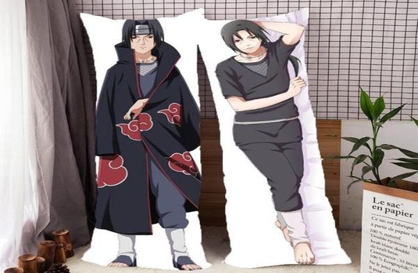 Nuovo cartone animato con cuscino abbraccio anime Uchiha Sasuke Itachi Hatake Kakashi Copertina per cuscinetto per la casa abbracci 2012127612246