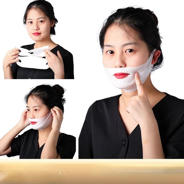 Maschera di sollevamento del viso a forma di forma a forma di viso maschera magra maschera guancia sollevare anti invecchiamento sfariccia di bellezza del viso per la cura della pelle di bellezza