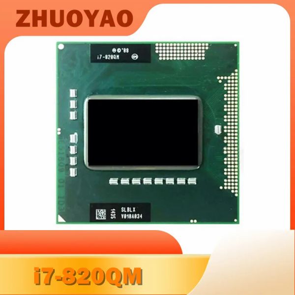 İşlemci Çekirdeği I7820QM I7 820QM SLBLX 1.7 GHz Dört Çekirdek CPU Dizüstü Bilgisayar 8W 45W Soket G1 / RPGA988A