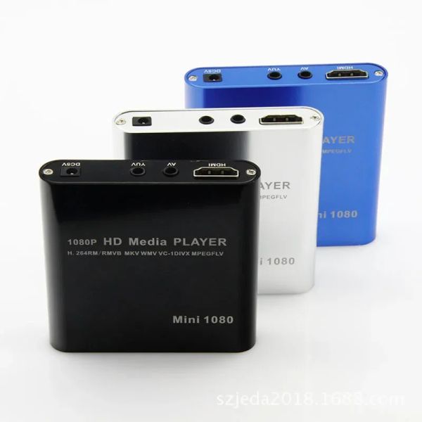 Kutu HDD Multimedya Oyuncu Tam HD 1080P USB SD Medya TV Kutusu Desteği MKV H.264 RMVB WMV HDD Player 21
