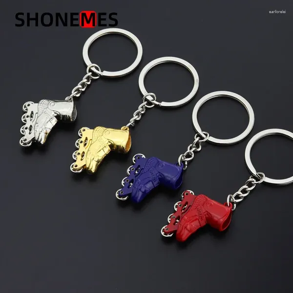 Chaves Shonemes Roller Skate Keychain requintado Correntes -chave Presentes de acessórios Bolsas de chaveiro Charms para homens Mulheres