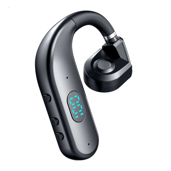 Cuffie auricolari Wireless Bluetooth Universal Hook Sports Business Cuffie auricolari auricolari con smartphone microfono