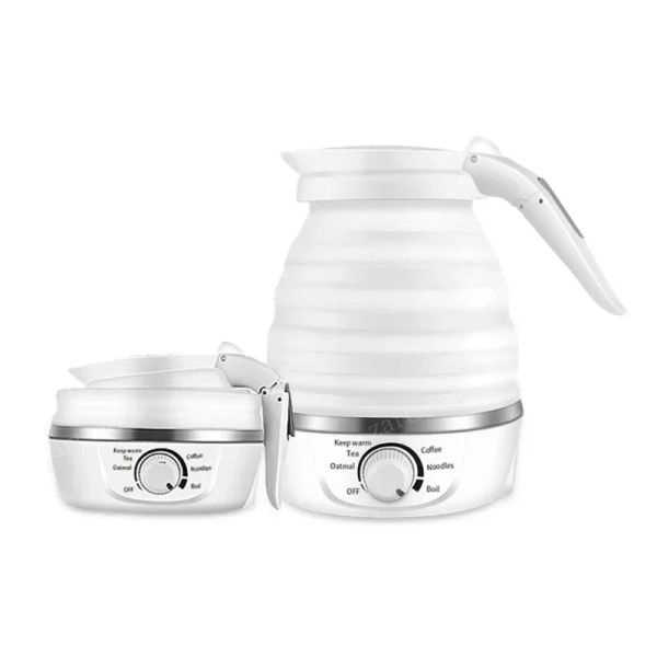 Kettles ao ar livre mini dobramento chaleira mini chaleira de silicone ferver ferramentas de água acessórios de chaleira elétrica para suprimentos de viagem ao ar livre