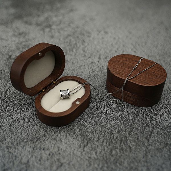 Rustic Ring Hedding Box Wedding Valentine Engagement Anniversary CERIMONY GEWEY POLPIO