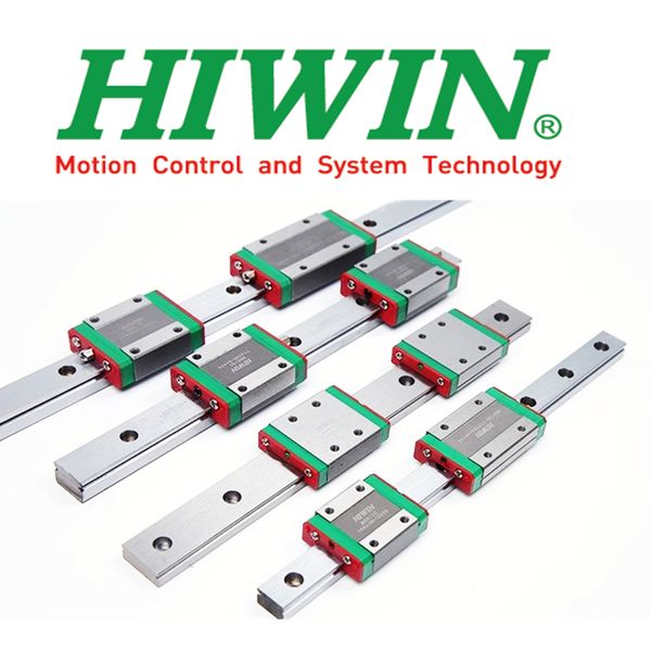 Marca Hiwin autentica MGN7 MGN9 MGN12 150 200 210 220 250 300 350 400 450 500 MM Guida lineare con MGN7H MGN9H MGN12H Carriage