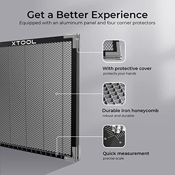 XTOOL Honeycomb -Arbeitstabelle für Xtool D1 D1 Pro Lasergraver DIY Cutter Gravur Schneidmaschinenmaschinenmaschinen