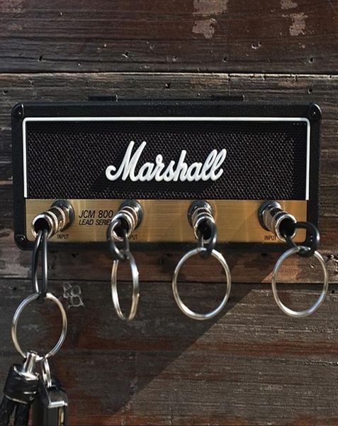 Schlüsselhalter Rock E -Gitarrenlautsprecher Key Hanging Key Hook Storage Keychain Vintage JCM800 1959SLP Bullet GP694663025