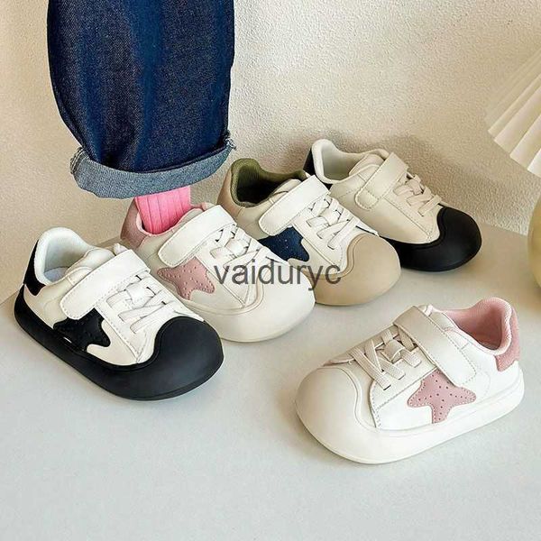 Sneakers Tongku Kaninchen Hässliches süßes Baby Big Head Anti -Kick und Slip Childrens Schuhe für Jungen Mädchen 2024 Spring Neues kleines weißes Sternbrett H240411