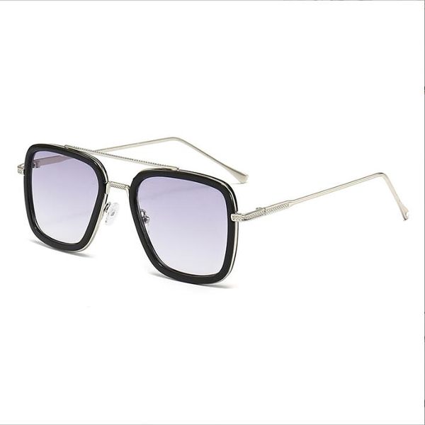 Moda Square Sunglasses Suns Designer de marca Personalidade irregular vintage óculos de sol feminina Retro Oculos de Sol
