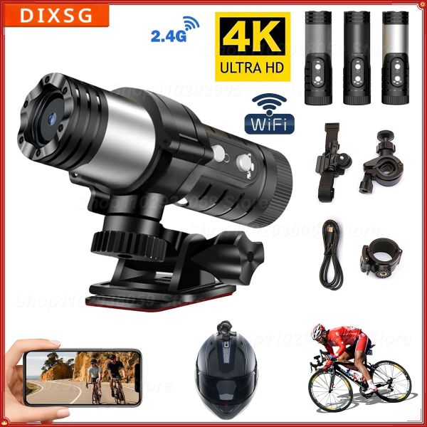 Камера 4K Antishake Action Camera Cantrove Водонепроницаемые велосипедные мотоциклетные шлема Camera Camer