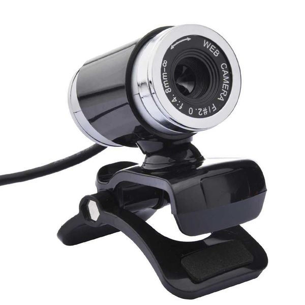 Webcams USB Webcam 12.0 MP HD Web Cam Computer Laptop PC 360 Grad Rotatable-Clip-On-Glaslinsenkamera für YouTube Skype MSN