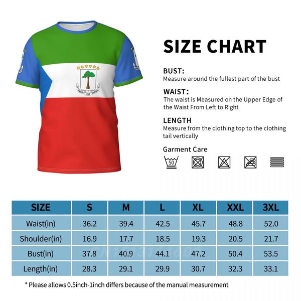 Benutzerdefinierte Namensnummer Äquatorial Guinea Country Flag T-Shirts Kleidung T-Shirt Männer Frauen Tees Tops für Fußballfans Geschenk
