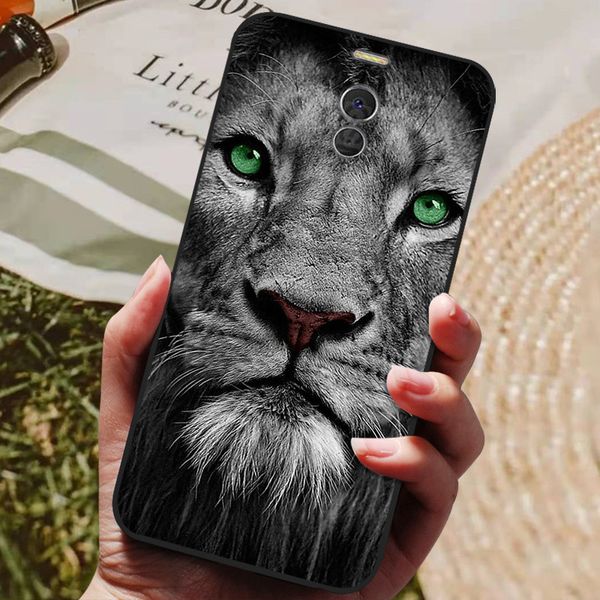 Case para Meizu M6 Nota Soft Black Silicone Phone Tone Back para Meizu M5 Nota M6note FUNA M2 M3 M 6 NOTA 2 3 Case Coque