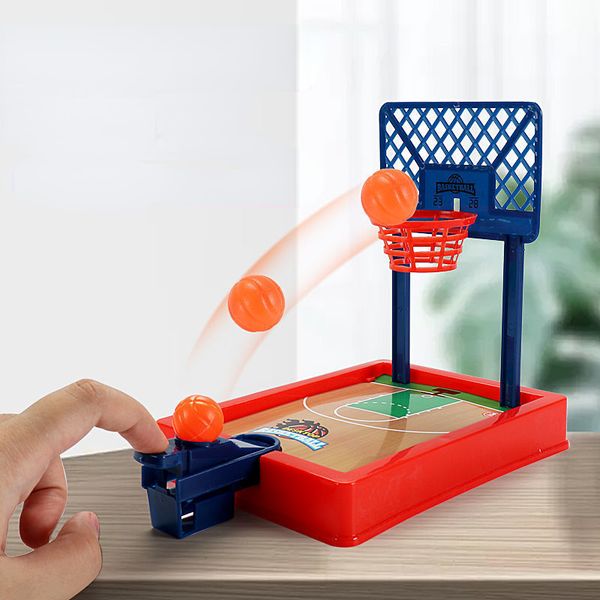 2023 Neues Desktop -Tischspiel Mini Basketball Finger Shooter Machine Party Tisch Sommer Interaktive Sportspiele für Kinder Erwachsene
