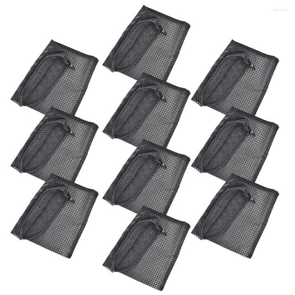 Bolsas de lavanderia 10 PCs Mesh Bag Fruit Paltesting Sack Polyster para viagens esportivas