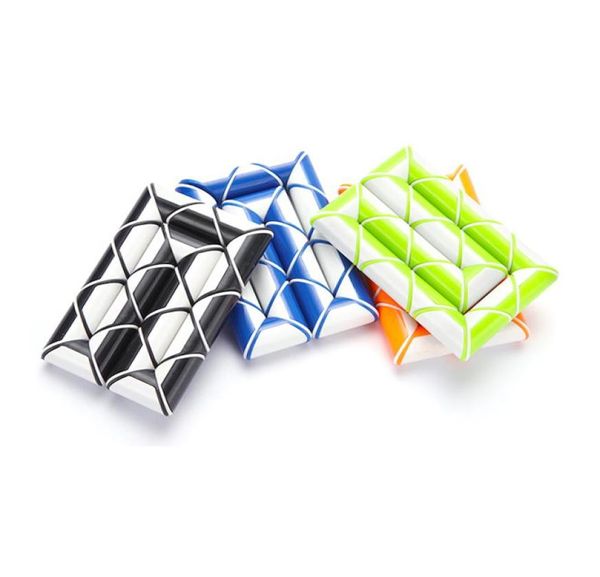 Rubix Mini Puzzle Schlange Lineal Zappeln Spielzeug Anti Stress Reliever Bildungsspiel Kinder Geburtstagsgeschenke für Kinder Erwachsene1747697