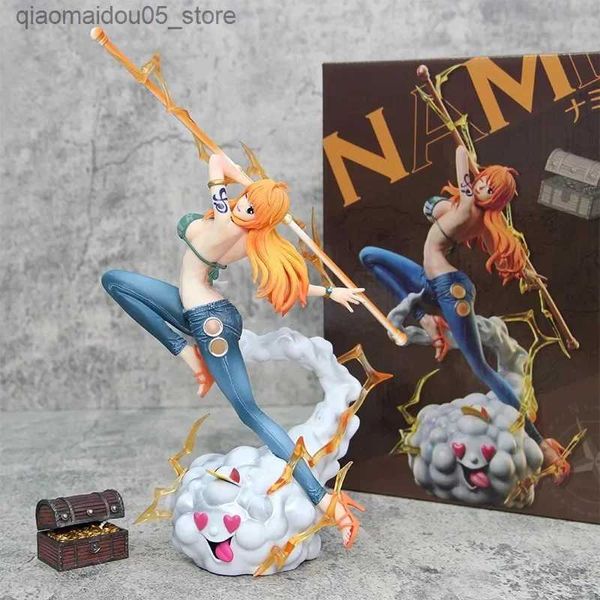 Action Toy Figures Transformation Toys Robots 28CM Интегрированные NAMI Аниме персонаж Сексуальная статуя Статуя модели