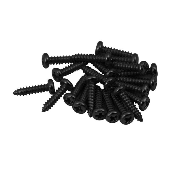 Fleor 100pcs a testa piatta per la messa a punto della chitarra PEGS Teste della macchina Viti di montaggio 2,3x9,5 mm per parti di bassi elettrici acustici