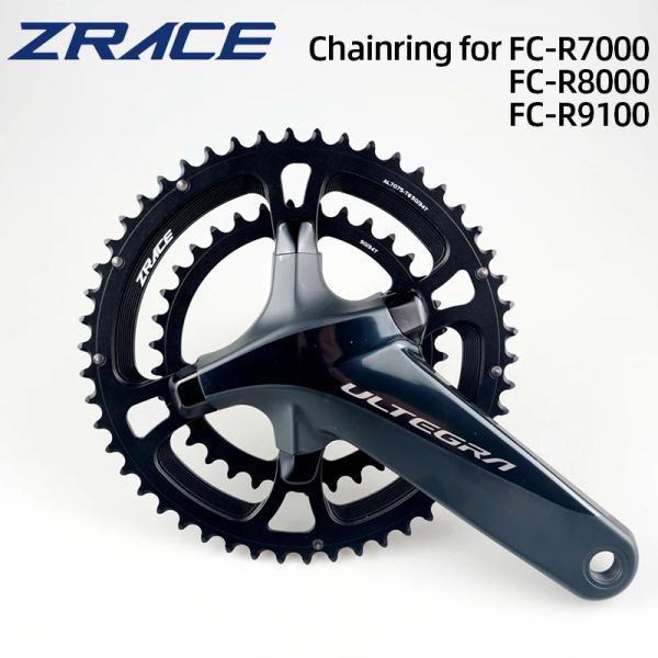 Zrace Fahrradkettenrad 50-34T 52-36T 53-39T für Simano Road Crankset 105 FC-R7000 / ULTEGRA FC-R8000 / DURA-ACE FC-R9100 Teile