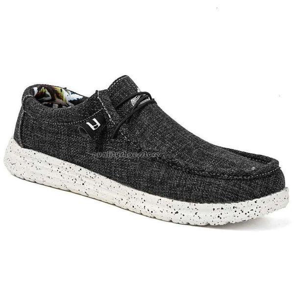 Lässige Schuhe Hey Typ Dudes Womens Wendy Casual Summer Ehepaar Slip-on-Schuhschuhe trendige Herren-Leinwand Sets Füße Faule Menschen auf Frauen bequemes leichtes Gewicht rutschen