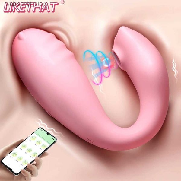 Diğer Sağlık Güzellik Ürünleri Kablosuz Bluetooth klitoral emme vibratör Kadınlar için G Spot Dildo Vibratör Uygulaması Uzak Titreşim Külotu Yetişkin için Oyuncaklar L49