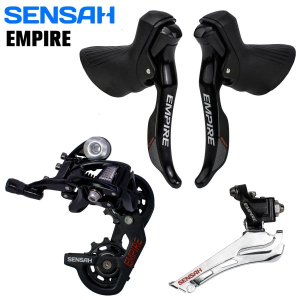 Sensah Empire 2x11 Speed Bicycle Groupset 22s Bicicleta de estrada alavanca Deleurs traseiro 11 Velificação de velocidade para peças de bicicleta