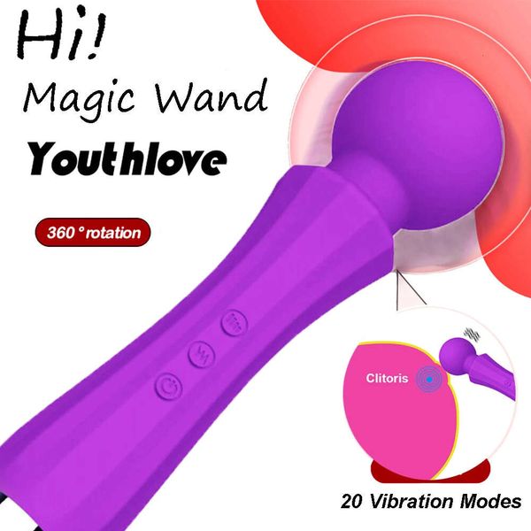 G spot clitoride stimolatore vibratore bacchetta di dildo giocattolo sexy portatile per donne rilassamento dispositivo di massaggio femminile massaggiatore