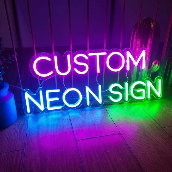 12 renk neon işareti özel led gece ışık kawaii oda dekor duvar dekorasyon yatak odası düğün oyun tabela aydınlatma 1 satır 240407